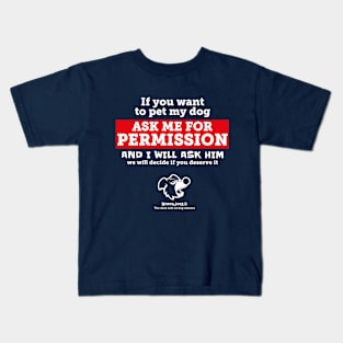 BlackJett - Ask for permission Kids T-Shirt